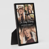 記念写真コラージュ フォトプラーク (側面)