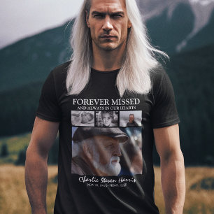 記念写真コラージュ 私たちのハート Tシャツ