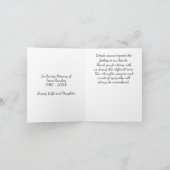 記念写真サンキューカード（フラグ付き） サンキューカード (内部)