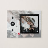 記念写真ファーストダンスソングカップルプレゼント ジグソーパズル (横)