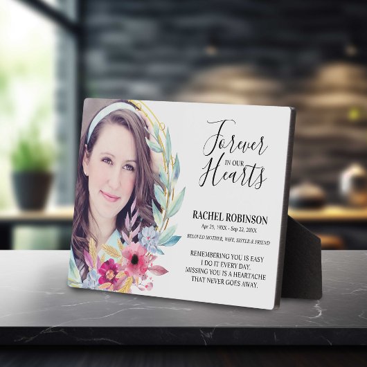 記念写真プラーク |ワテカラーフラワーフレーム フォトプラーク