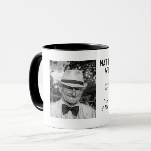 記念写真マグカップ愛の記憶の記憶2 マグカップ (正面左)