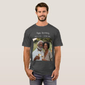記念写真モダンTシャツダーク Tシャツ (正面フル)