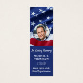 記念写真愛国的葬儀祈りの言葉しおり (正面)