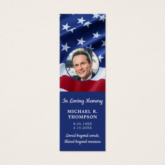 記念写真愛国的葬儀祈りの言葉しおり (正面)