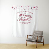 記念写真撮影用バックドロップ　永遠への◯年 タペストリー (インサイチュ)