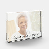 記念写真永遠のハートエレガント フォトブロック (左)