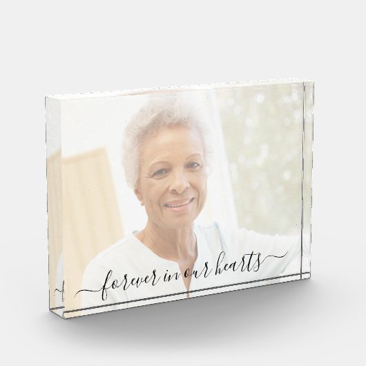 記念写真永遠のハートエレガント フォトブロック (左)