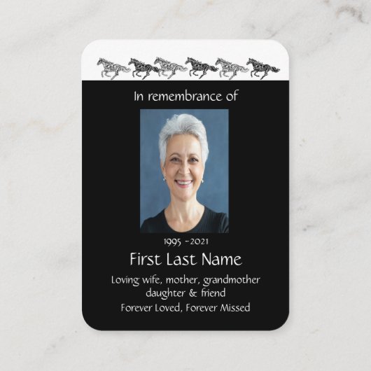 記念写真祈りの言葉グラフィックアートウズキープサケ 名刺 (裏面)