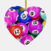 記念写真祈りの言葉ビンゴゲーム セラミックオーナメント (正面)