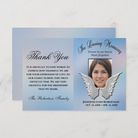 記念写真記念お礼 (正面/裏面)