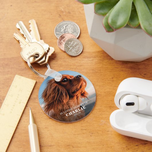 記念写真記念ペット キーホルダー (デスク)