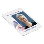 記念写真詩ブルーバードガーデンバード マグネット (右側)