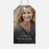 記念写真野鳥種子のお葬式記念GI ギフトタグ (正面)