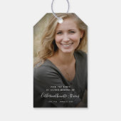 記念写真野鳥種子のお葬式記念GI ギフトタグ (裏面)