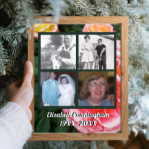 記念写真4枚の愛する人のバラ写真