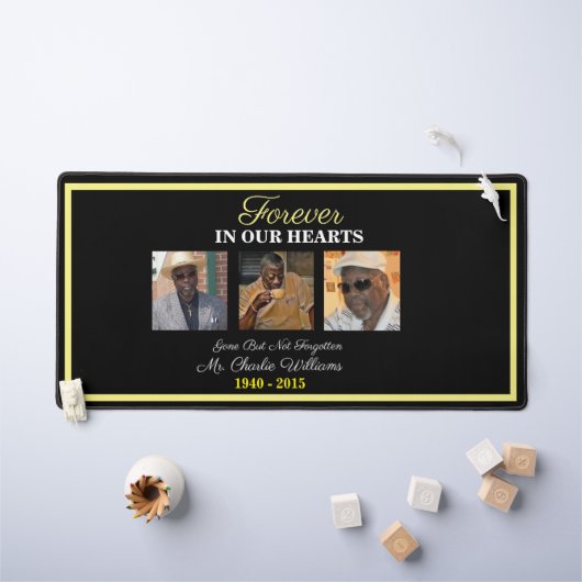 記念写真 デスクマット (キッズテーブル)