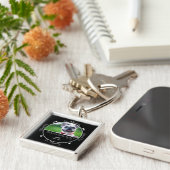 記念写真/名カスタム前欠損 キーホルダー (側面)