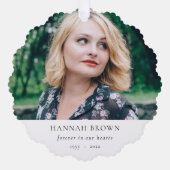 記念写真 |愛するメモリモダン内 オーナメントカード (正面)