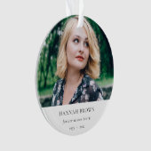 記念写真 |愛するメモリモダン内 オーナメント (正面)