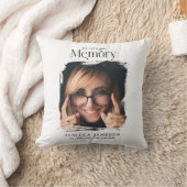 記念写真「愛する記憶の中」の献上品 クッション (ブランケット)