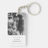 記念写真 |愛情エレガントクラシックの記憶の中 キーホルダー (裏面)