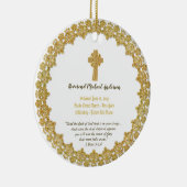 記念叙勲ギフト司祭デアコン セラミックオーナメント (右)