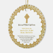 記念叙勲ギフト司祭デアコン セラミックオーナメント (左)