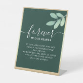 記念台座標識 台座サイン (正面)