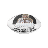 記念品の写真のフットボールの球 アメリカンフットボール (正面)