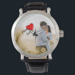 記念品の美しいフォトウォッチ 腕時計<br><div class="desc">「お前の感じ娘が世界で最高のあると思う？」 この「美しいフォトウォッチ」で女の子に大声で叫び、幸せに彼女を感じ驚かせなさい。好きなカスタマイズ写真を選べば、この時計は魅力的に見える。この数字マークにより、時間の表示が容易になる。クリスマス、感謝祭、バレンタインデー、卒業式、誕生日、生業、記念日など大事な行事に最適なギフトアイディア結婚。</div>