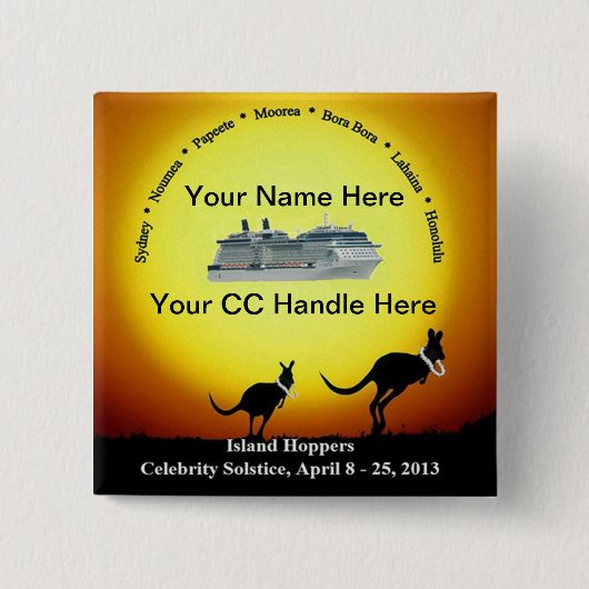 記念品ボタン 缶バッジ (正面)