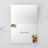 記念品deバーセイルズのハッピーバースデー カード (内部)