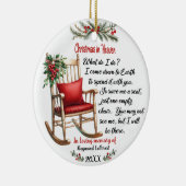 記念天国のクリスマス セラミックオーナメント (右)