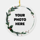 記念天国のクリスマス セラミックオーナメント (裏面)