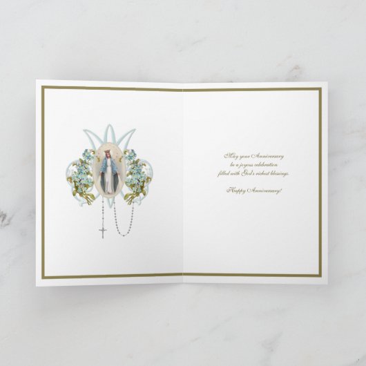 記念宗結婚教ヴァージンフローラ カード (内部)