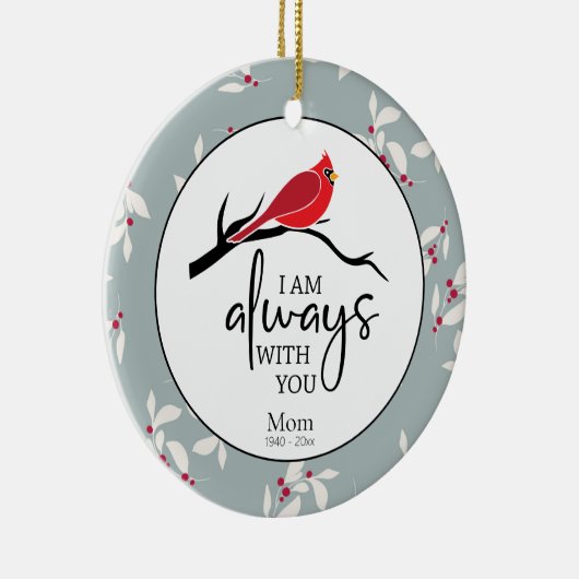 記念引用文写真記念クリスマス セラミックオーナメント (右)