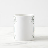 記念心臓の形をした永遠の私たちのハート コーヒーマグカップ (中央)