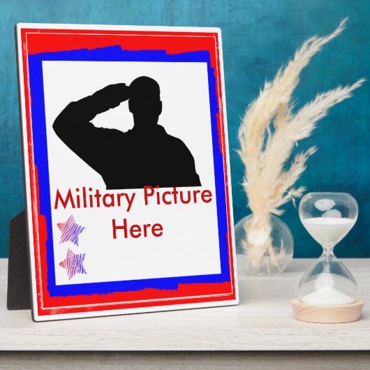 記念愛国心プラーク フォトプラーク (側面)