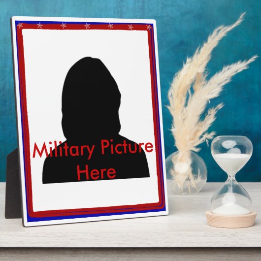 記念愛国心プラーク フォトプラーク (側面)