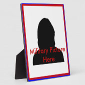 記念愛国心プラーク フォトプラーク (側面)