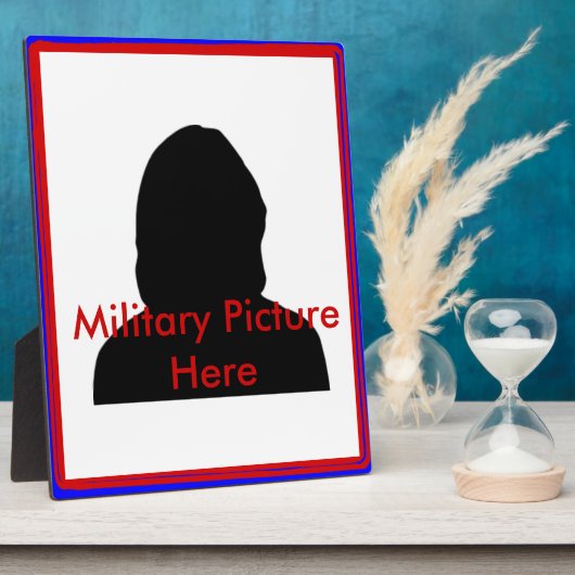 記念愛国心プラーク フォトプラーク (側面)