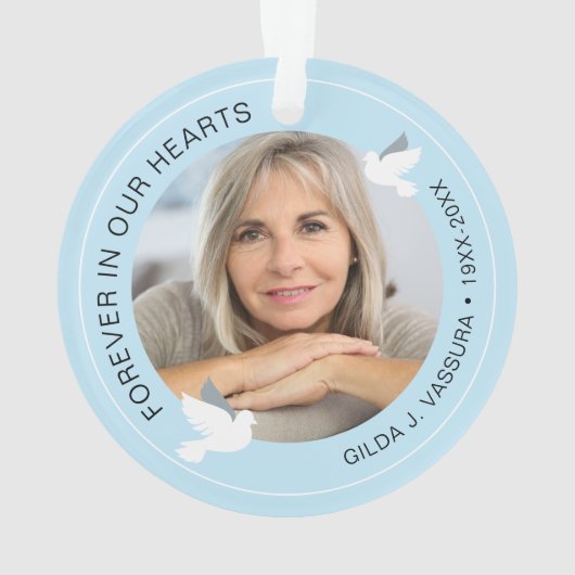 記念撮影の準備ができたあなたの翼 オーナメント (裏面)