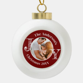 記念撮影ジョイモダンミニマル セラミックボールオーナメント