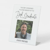 記念撮影パパ 台座サイン (正面)