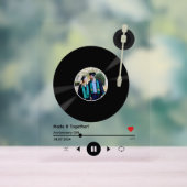 記念撮影ビニール結婚レコード アクリルサイン (ニュートラル)