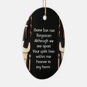 記念撮影祈りの言葉ツール整備士 セラミックオーナメント (右)