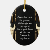 記念撮影祈りの言葉ツール整備士 セラミックオーナメント (正面)