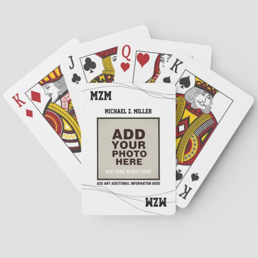 記念撮影 トランプ (裏面)