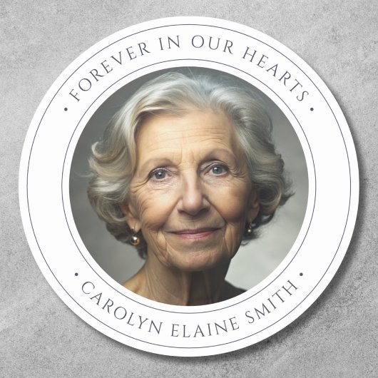 記念撮影 ラウンドシール